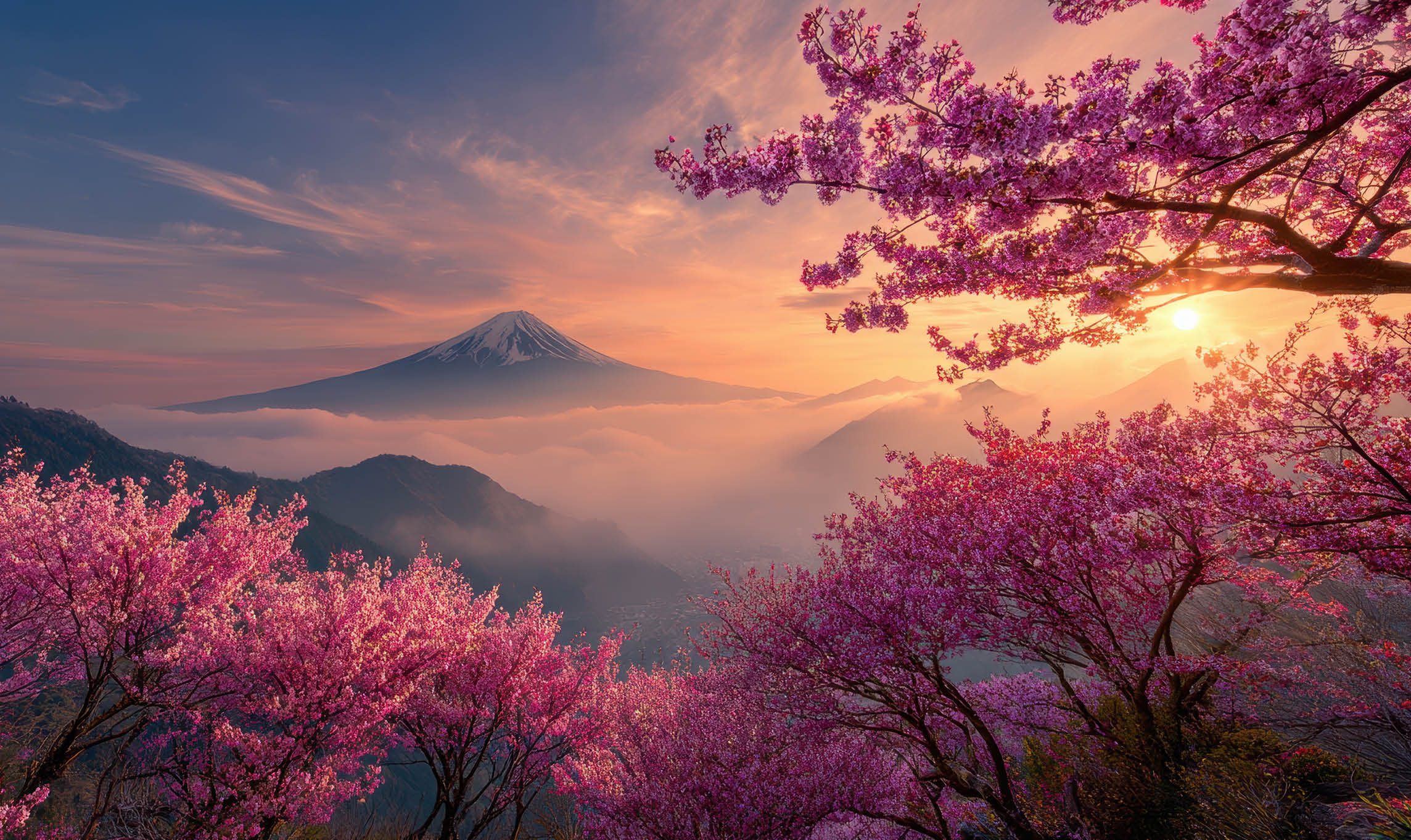 Azamara Japan Voyage & Mount Fuji in Bloom